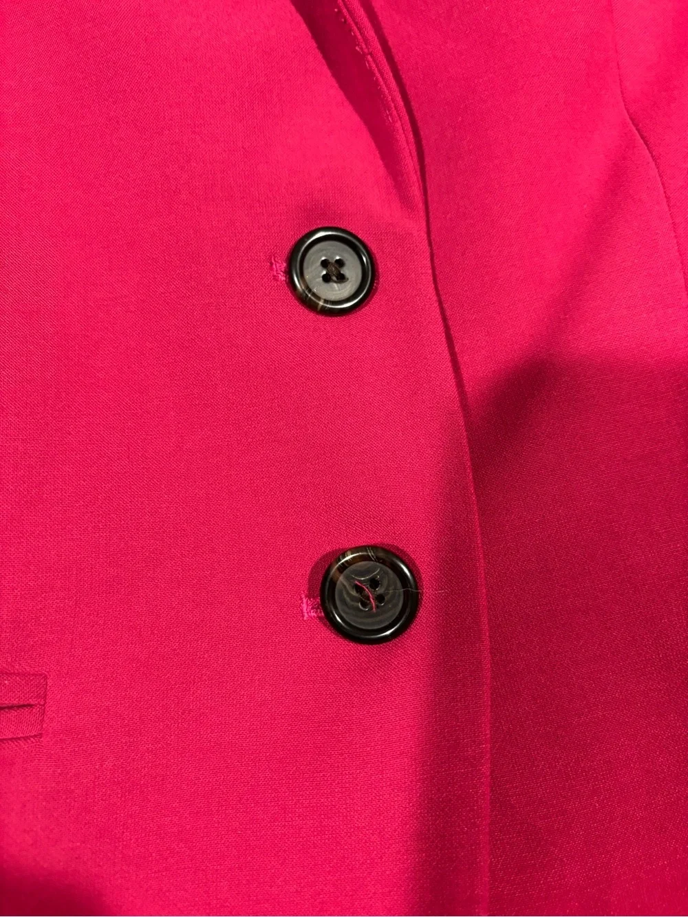 J. Crew Women's Bright Fuchsia Two-Button Blazer